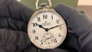 Hands On The Retro Cool Hamilton Railroad Pocket Watch Atelier Yuwa