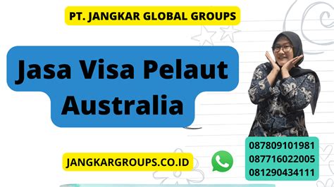 Jasa Pengurusan Visa Pelaut Australia Tki Indonesia