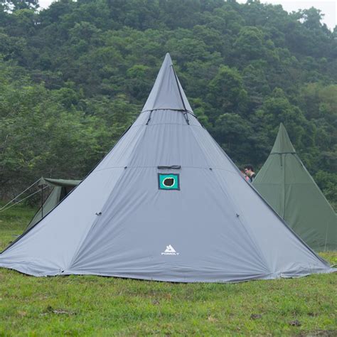 Pomoly Hex Canvas Tipi Hot Tent With Wood Stove Jack Artofit