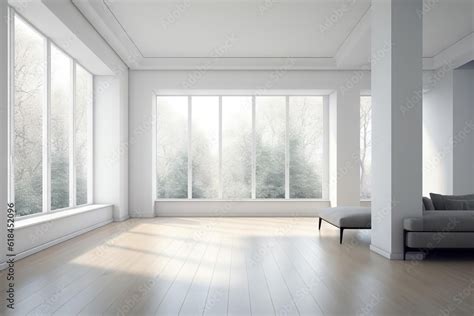 Stylish Empty Room Photography AI Generated Stock Photo | Adobe Stock