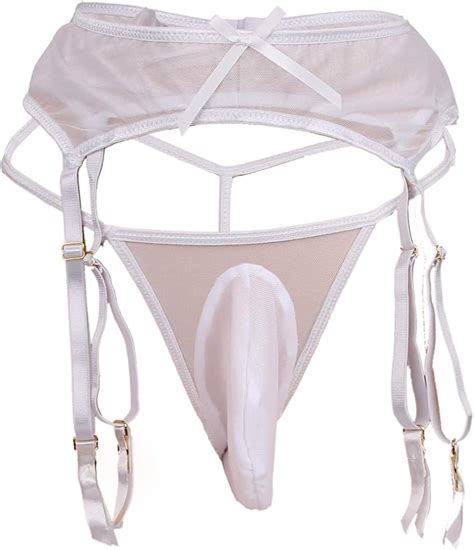 Sissy Pouch Panties Men S Girly Lace Bikini Briefs Lingerie Underwear Sexy For Men GYLS Amazon