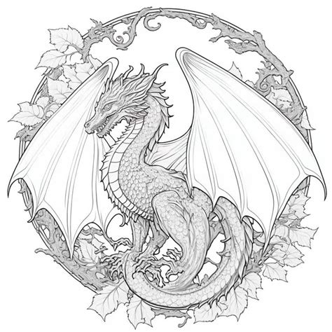 Dragon Coloring Pages Our Free Dragons To Print And Color Dragon