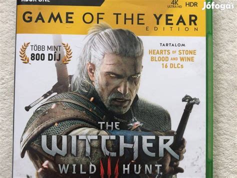 The Witcher 3 III Wild Hunt GOTY Edition Xbox One Magyar Felirattal