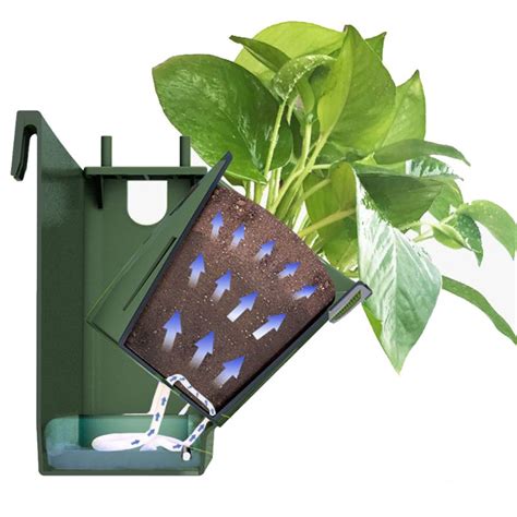 Amkoy Self Watering Bloempot Stapelbaar Muur Plant Grandado