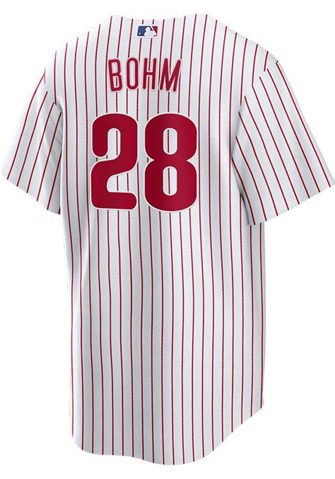 Alec Bohm Phillies Replica Home Jersey