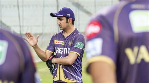 Kkr Mentor Gautam Gambhirs Winning Way No Data More Gut Feel And