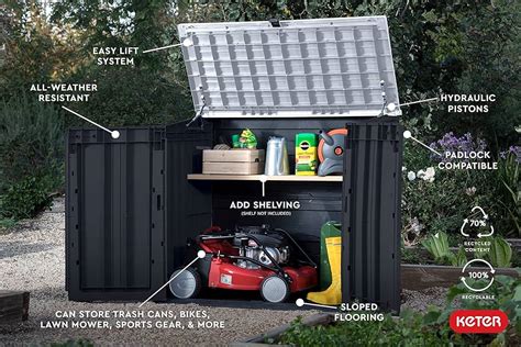 Keter Store It Out Ultra Outdoor Garden Storage Shed X X