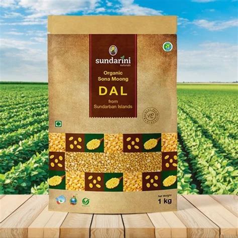 1kg Organic Sona Moong Dal At Rs 210pack Organic Moong Dal In