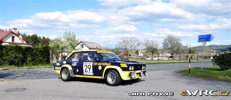 Leitold K Roly Bazs Ildik Fiat Abarth Historic Vltava