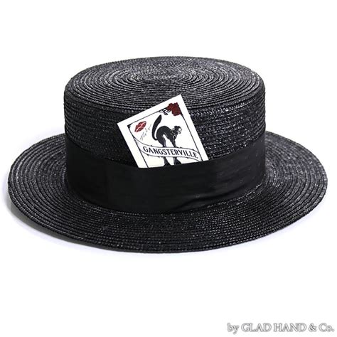 【返品不可】gangsterville Gsv 18 Ss G02 ハット Thug Queen Hat ギャングスタービル