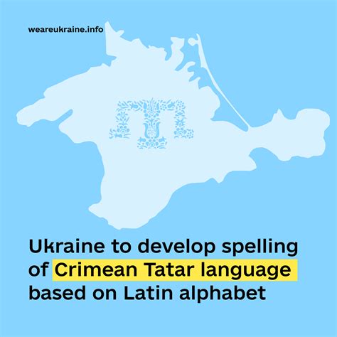 Ukraine to develop spelling of Crimean Tatar language based on Latin ...