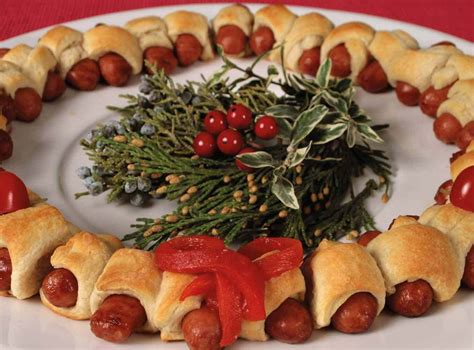 Litl Smokies® Smoked Sausage Holiday Appetizer Wreath Hillshire Farm