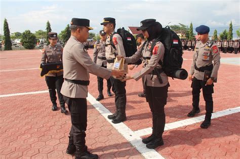 Kesetaraan Gender Polwan Polda Sulteng Dilibatkan Pengamanan Tps