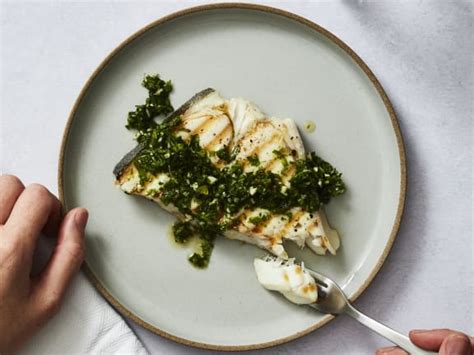 Grilled Pacific Halibut Steak with Chimichurri | Wild Alaskan Company