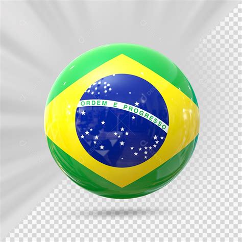 Brasil Elemento 3d Para Composição Psd Download Designi