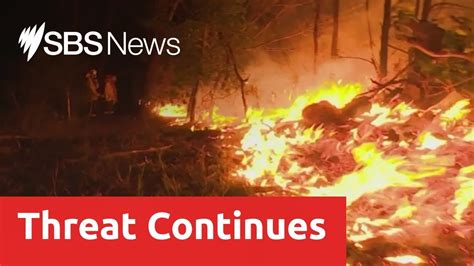 New Bush Fire Emergency Warnings Issued In Queensland And Northern Nsw Youtube