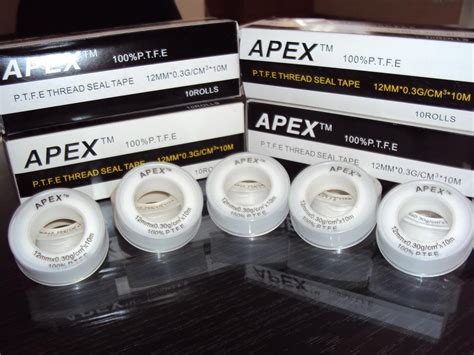 Color White Apex PTFE Teflon Tape At Rs 3 Piece In Jaipur ID