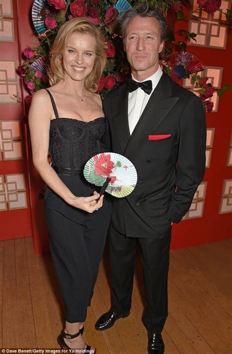 Eva Herzigova Oozes Sex Appeal In A Lingerie Style Corset Daily Mail Online