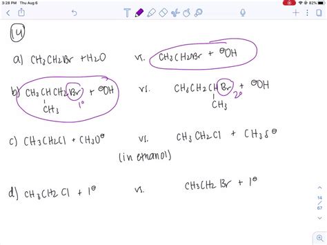 Which substitution reaction takes place more rapidly? | Numerade