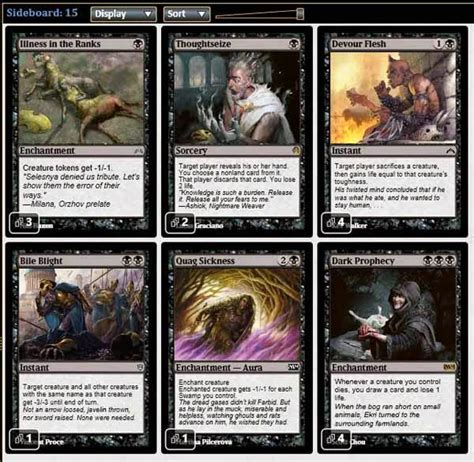 Magic The Gathering Adventures Standard Mono Black