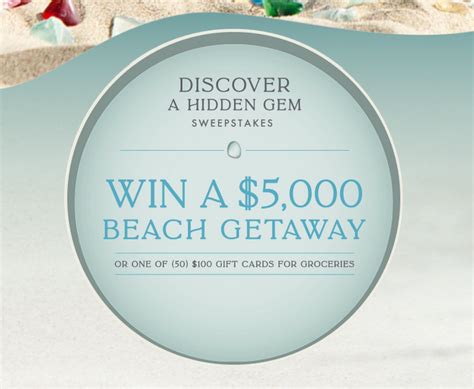 Seaglass Discover A Hidden Gem Sweepstakes Sun Sweeps