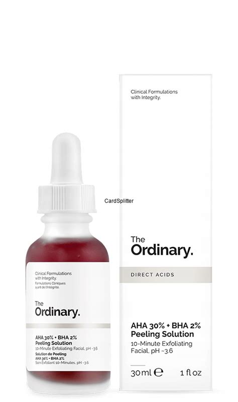 The Ordinary Aha 30 Bha 2 Peeling Kwasowy 30ml