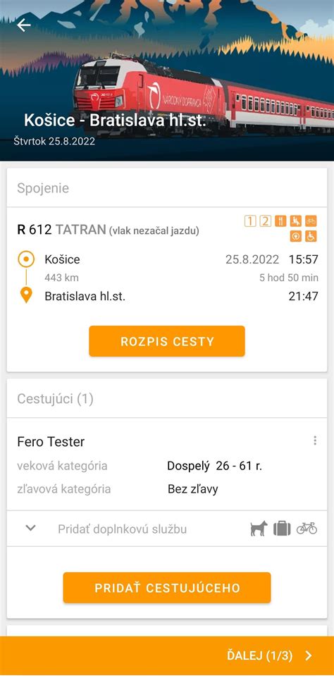 Ako kúpiť lístok na vlak cez telefón? Stačí niekoľko kliknutí