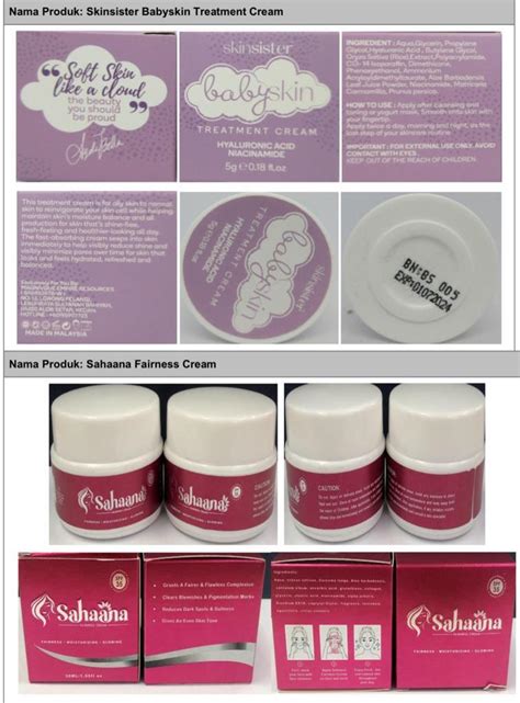 Produk Kosmetik Dikesan Ada Racun Berjadual