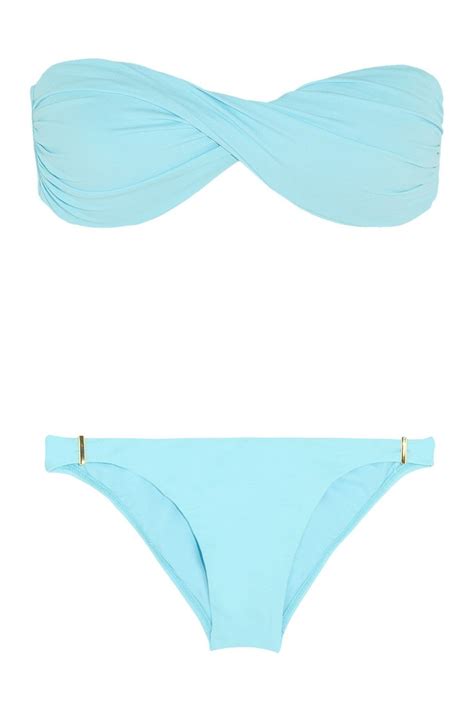 Light Blue Martinique Bandeau Bikini Melissa Odabash Bikinis