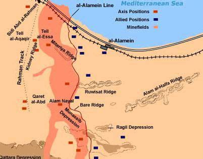 El Alamein Battle Map Animated