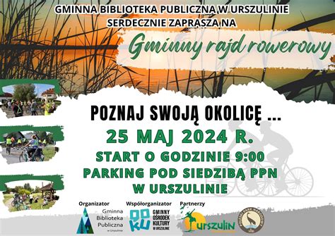 Gminny Rajd Rowerowy Poznaj Swoj Okolic Gminna Biblioteka