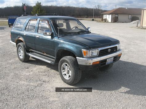 1995 Toyota 4runner Sr5 Sport Utility 4 Door 3 0l