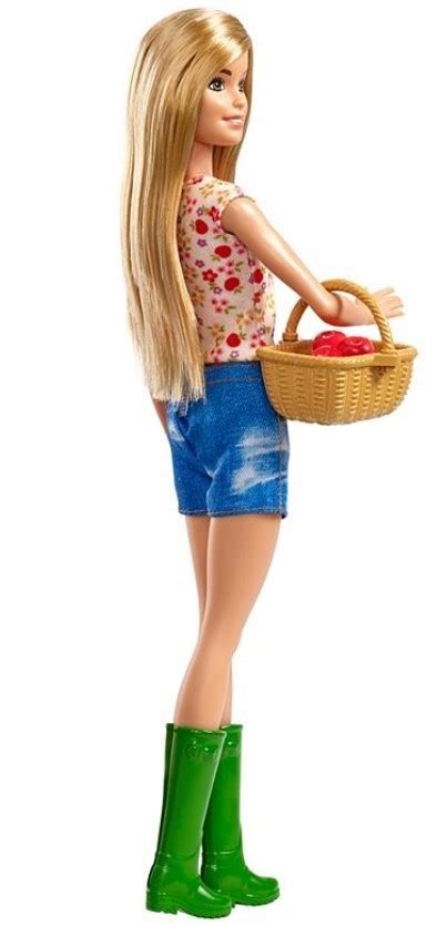 Boneca Barbie Doce Pomar Da Fazenda Cesto Ma As