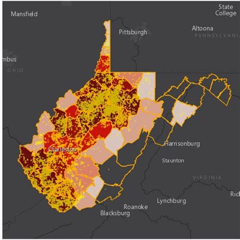 The Oil Gas Threat Map For West Virginia