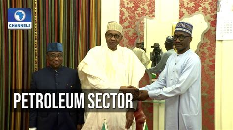 Buhari Receives New NNPC GMD Melee Kyari Baru YouTube