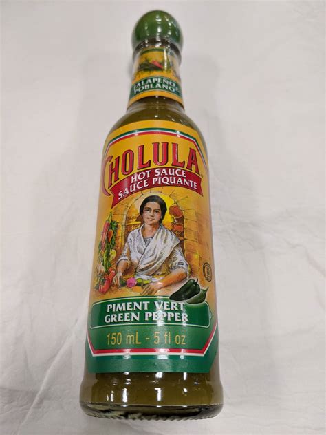 Cholula Hot Sauce Piment Vert Green Pepper C Seafood