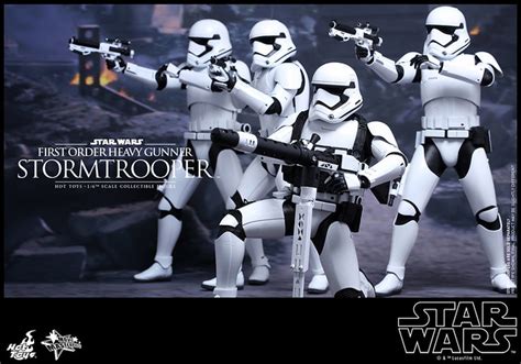 Hot Toys MMS318 星際大戰七部曲原力覺醒高階重裝帝國暴風兵1 6 比例 First Order Heavy Gunner Stormtrooper