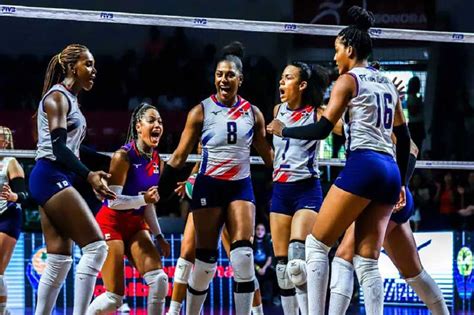 Las Reinas del Caribe vencen 3 2 a Estados Unidos en México