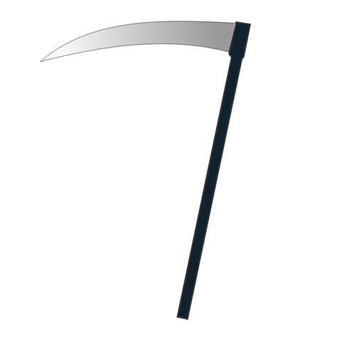 Grim reaper scythe white png - nutsbezy