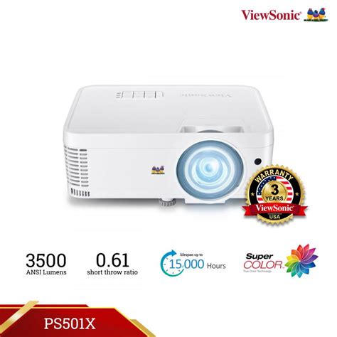 Harga VIEWSONIC Projector PS501X Terbaru Bhinneka