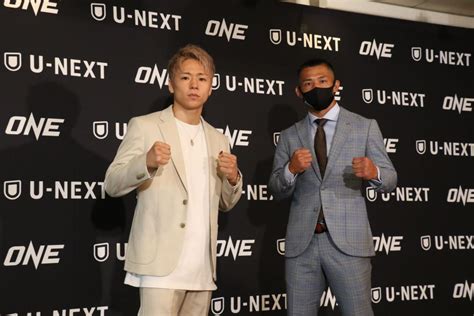 9月27日『one Friday Fights 81』で再起戦の舞台を共にする武尊選手と秋元皓貴選手が初対談でエールを交換！「またチャンピオン