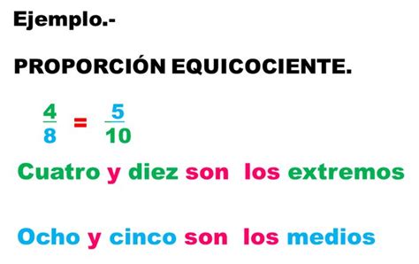 Razones Y Proporciones Proporciones Matematicas Proporciones Matematicas