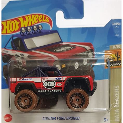 HOT WHEELS CUSTOM FORD BRONCO BAJA BLAZERS Shopee Brasil