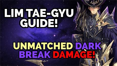 Lim Tae Gyu Ultimate Guide Solo Leveling Arise Youtube