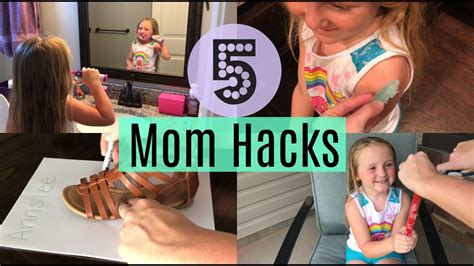 MOM HACKS BEST LIFE HACKS FOR MOMS YouTube