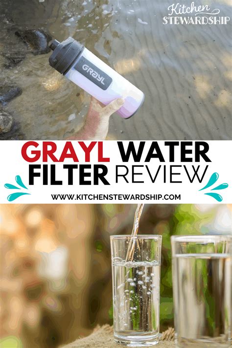 GRAYL Water Bottle Filter Review! | What's the BEST Backpacking Water ...