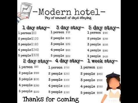 Bloxburg Hotel Codes