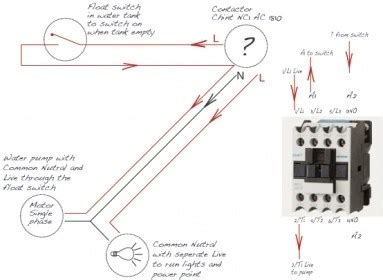 How To Connect A Contactor Diagram