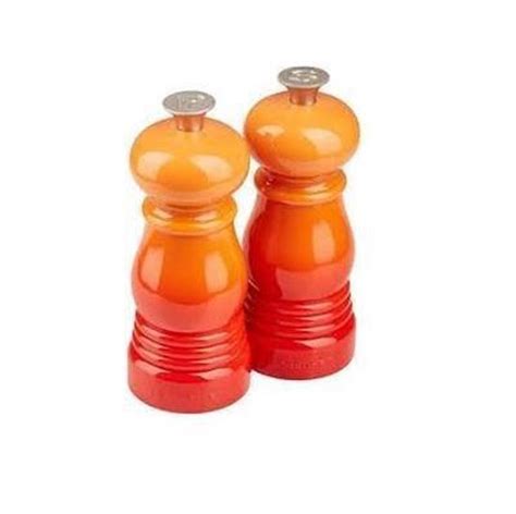 Le Creuset Mini Peper En Zoutset Oranjerood 12 Cm Bol