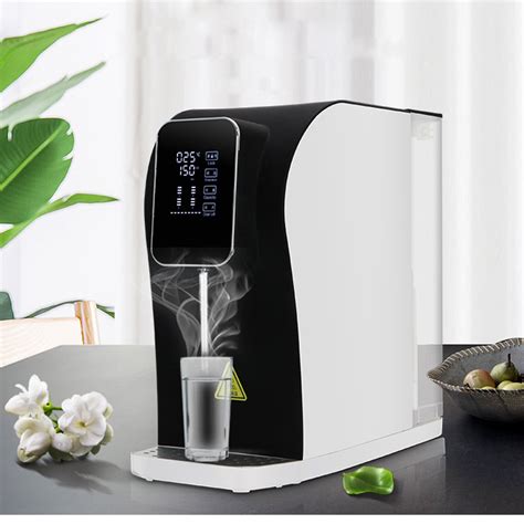 China Desktop Instant Hot Machine Table Top Plastic Electric Water Dispenser With Ro Filter